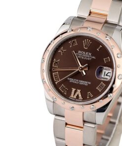 Alternative view of HandMade The Rolex Datejust 178341 Chocolate Dial Two Tone Oyster