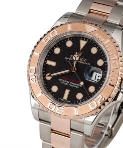 Alternative view of HandMade The Rolex Yacht-Master 116621 Two Tone Everose Oyster Band