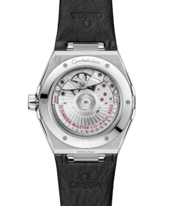 Alternative view of Omega CONSTELLATION 39 mm, steel on leather strap 131.13.39.20.01.001