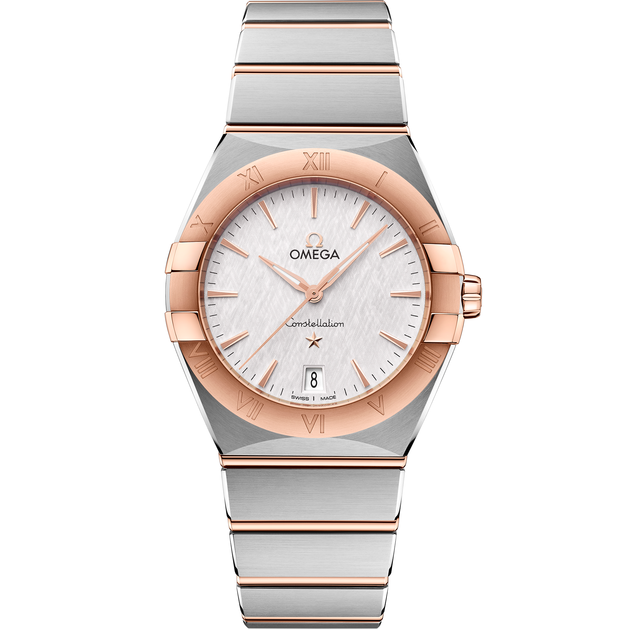Omega CONSTELLATION 36 mm, steel ‑ Sedna™ gold on steel ‑ Sedna™ gold 131.20.36.60.02.001