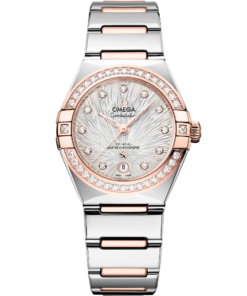 Omega CONSTELLATION 29 mm, steel ‑ Sedna™ gold on steel ‑ Sedna™ gold 131.25.29.20.52.003