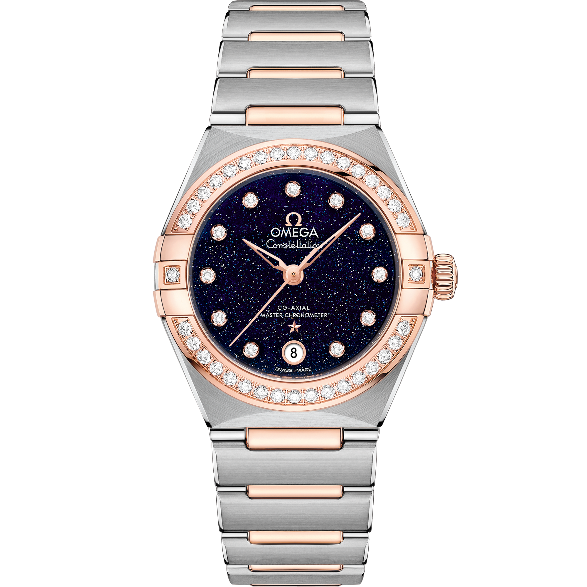 Omega CONSTELLATION 29 mm, steel ‑ Sedna™ gold on steel ‑ Sedna™ gold 131.25.29.20.53.002