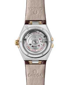 Alternative view of Omega CONSTELLATION 29 mm, steel ‑ Moonshine™ gold on alligator 131.28.29.20.58.001