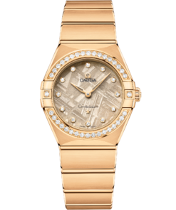 Omega CONSTELLATION 28 mm, yellow gold on yellow gold 131.55.28.60.99.006