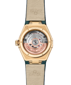 Alternative view of Omega CONSTELLATION 29 mm, yellow gold on leather strap 131.58.29.20.58.001