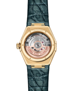 Alternative view of Omega CONSTELLATION 29 mm, yellow gold on leather strap 131.58.29.20.99.002