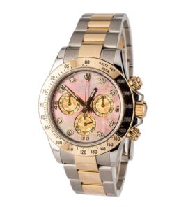 Alternative view of HandMade Rolex Daytona 116503 Black MOP Diamond Dial