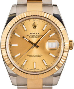 HandMade The Rolex Datejust 126333 Champagne Two Tone Oyster