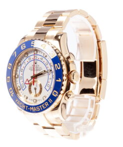 Alternative view of HandMade The Rolex 18k Yellow Gold Yachtmaster II Model 116688