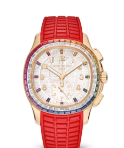 AQUANAUT LUCE “RAINBOW” CHRONOGRAPH. JOAILLERIE. Rose gold 7968/300R-001