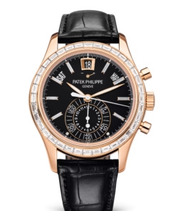 FLYBACK CHRONOGRAPH. ANNUAL CALENDAR. JOAILLERIE. Rose gold 5961R-010