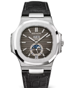 ANNUAL CALENDAR. MOON PHASES. Steel 5726A-001