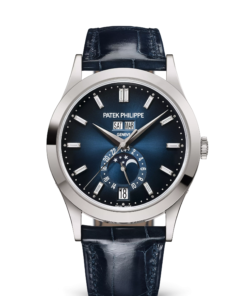 ANNUAL CALENDAR. MOON PHASES. White gold 5396G-017