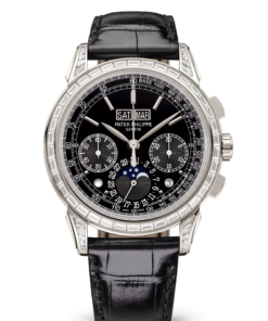 CHRONOGRAPH. PERPETUAL CALENDAR. JOAILLERIE. Platinum 5271P-010
