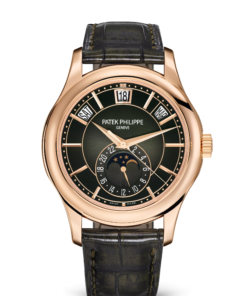 ANNUAL CALENDAR. MOON PHASES. Rose gold 5205R-011