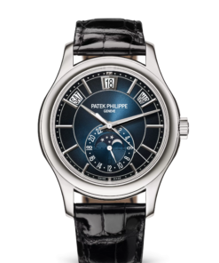 ANNUAL CALENDAR. MOON PHASES. White gold 5205G-013