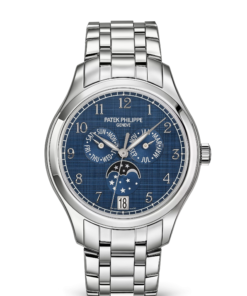 ANNUAL CALENDAR. MOON PHASES. Steel 4947/1A-001