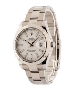 Alternative view of HandMade Rolex Datejust II 116300 White Dial