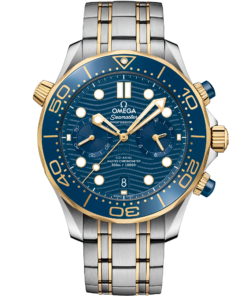 Omega SEAMASTER DIVER 300M 44 mm, steel ‑ yellow gold on steel ‑ yellow gold 210.20.44.51.03.001