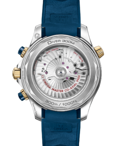 Alternative view of Omega SEAMASTER DIVER 300M 44 mm, steel ‑ yellow gold on rubber strap 210.22.44.51.03.001