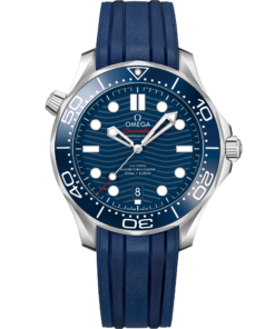 Omega SEAMASTER DIVER 300M 42 mm, steel on rubber strap 210.32.42.20.03.001
