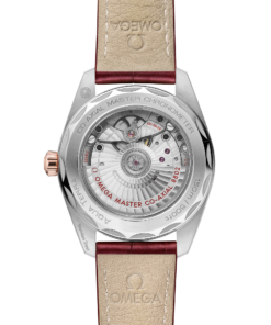 Alternative view of Omega SEAMASTER AQUA TERRA 150M 38 mm, steel ‑ Sedna™ gold on leather strap 220.23.38.20.59.001