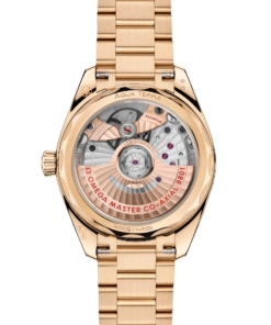 Alternative view of Omega SEAMASTER AQUA TERRA SHADES 34 mm, Moonshine™ gold on Moonshine™ gold 220.50.34.20.02.001