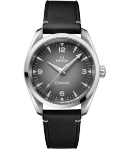 Omega SEAMASTER RAILMASTER 38 mm, steel on leather strap 235.12.38.20.06.001