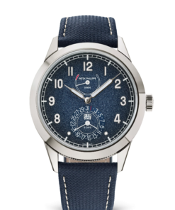 8-DAY POWER RESERVE. INSTANTANEOUS DAY AND DATE. White gold 5328G-001