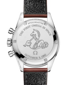 Alternative view of Omega SPEEDMASTER FIRST OMEGA IN SPACE 39.7 mm, steel on leather strap 310.32.40.50.06.002