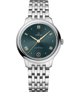 Omega DE VILLE PRESTIGE 34 mm, steel on steel 434.10.34.20.10.001