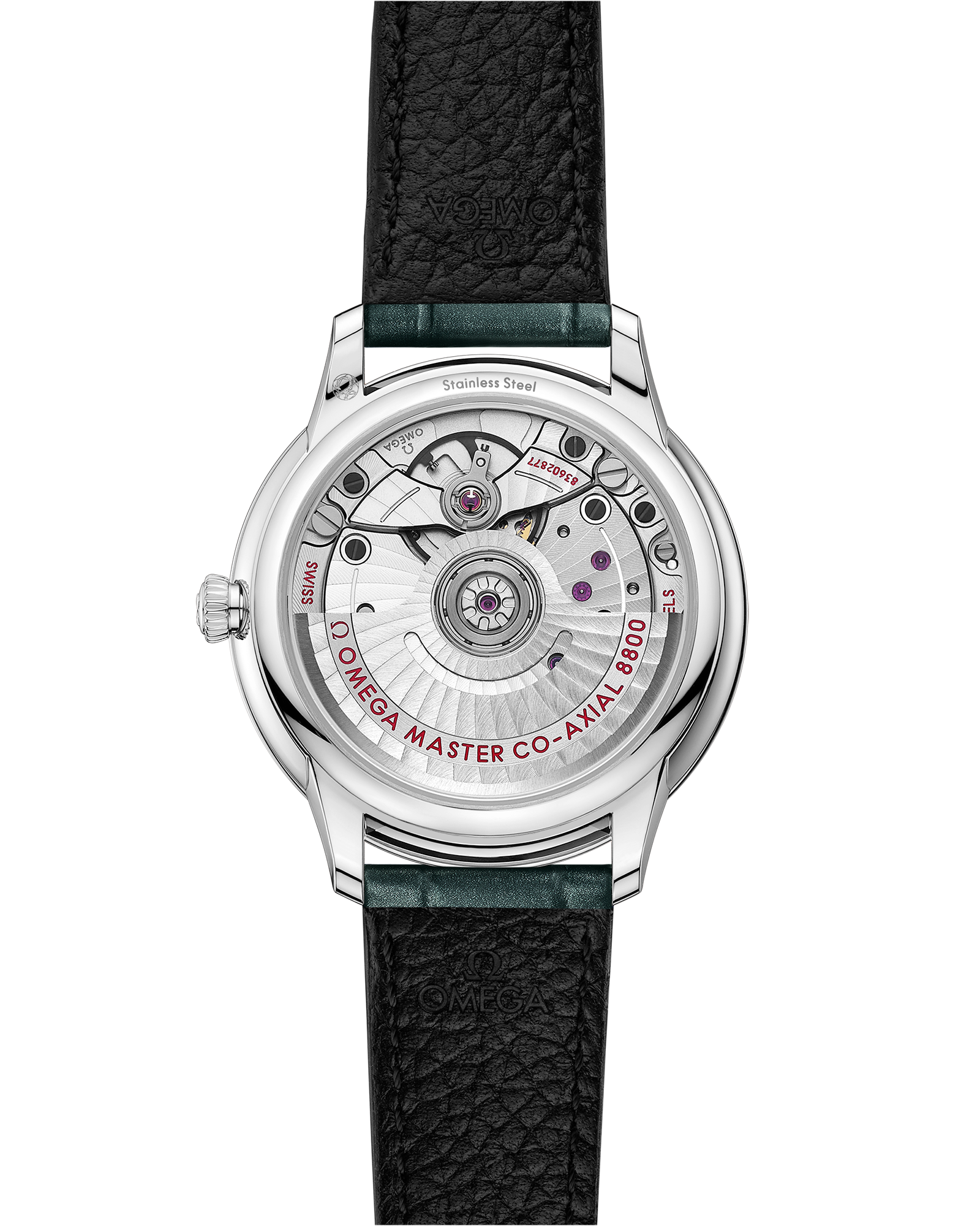 Omega DE VILLE PRESTIGE 34 mm, steel on leather strap 434.13.34.20.60.001 - Image 2