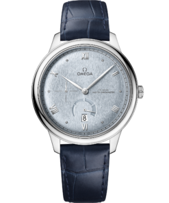 Omega DE VILLE PRESTIGE 41 mm, steel on leather strap 434.13.41.21.03.001
