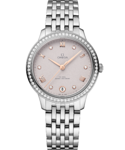 Omega DE VILLE PRESTIGE 34 mm, steel on steel 434.15.34.20.52.002