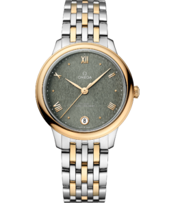 Omega DE VILLE PRESTIGE 34 mm, steel ‑ yellow gold on steel ‑ yellow gold 434.20.34.20.10.001