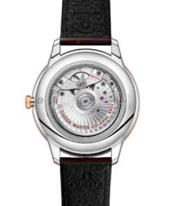 Alternative view of Omega DE VILLE PRESTIGE 41 mm, steel ‑ Sedna™ gold on leather strap 434.23.41.20.02.001