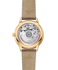 Alternative view of Omega DE VILLE PRESTIGE 34 mm, yellow gold on leather strap 434.53.34.20.55.002