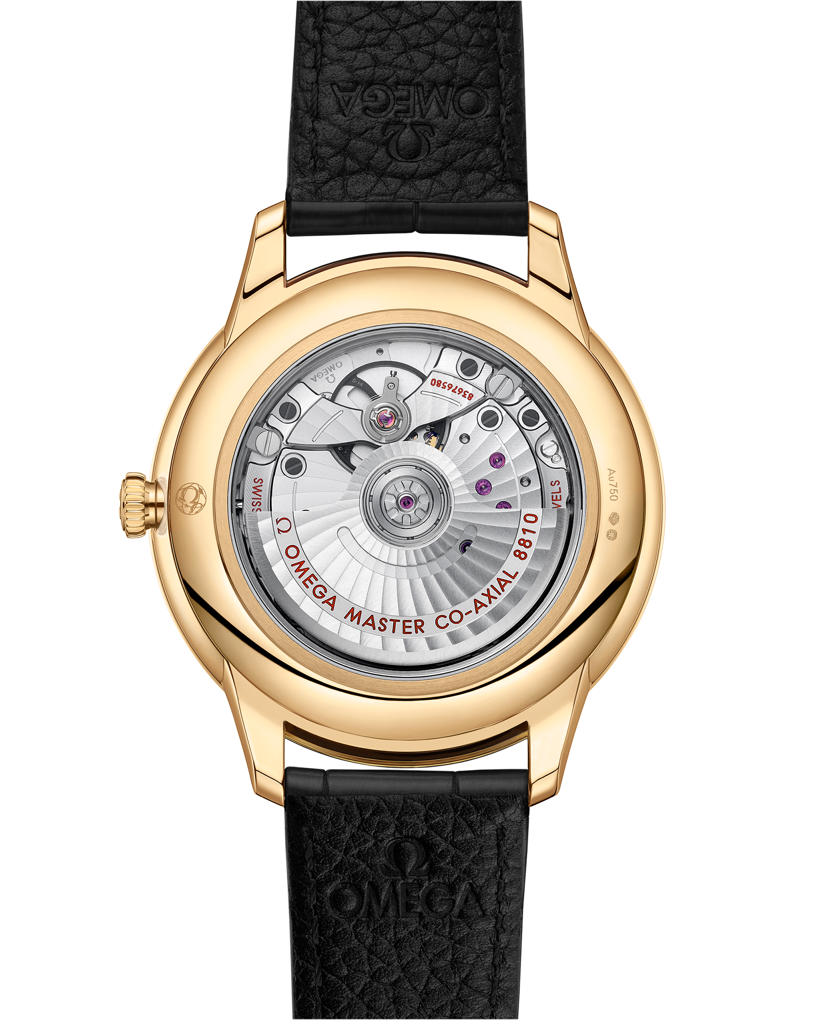 Omega DE VILLE PRESTIGE 41 mm, yellow gold on leather strap 434.53.41.21.10.001 - Image 2