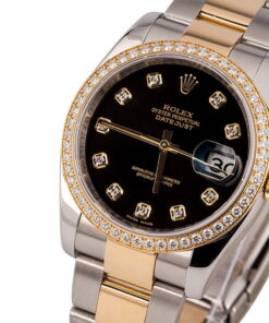 Alternative view of HandMade 36mm Rolex Datejust 116243 Diamond Bezel & Dial T
