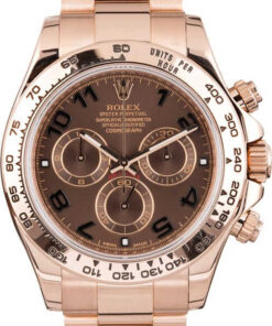 HandMade The Rolex Daytona Everose Gold 116505 Chocolate Dial