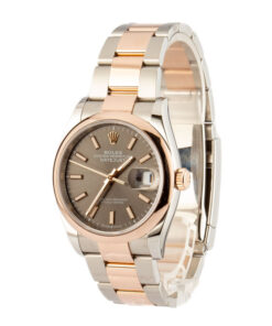 Alternative view of HandMade The Rolex Datejust 126201 Stainless Steel & Everose Gold