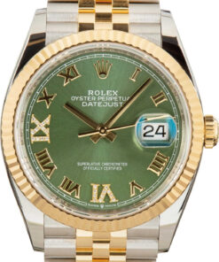HandMade The Rolex Datejust 126233 Olive Green Diamond Dial