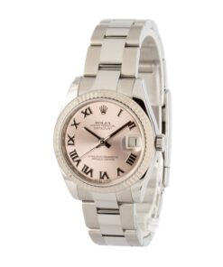 Alternative view of HandMade The Rolex Mid-Size Datejust 178274 Pink Roman Dial