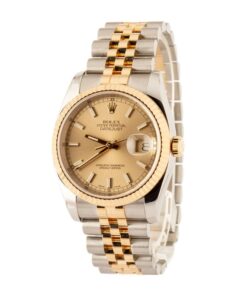 Alternative view of HandMade Rolex Datejust 116233 Champagne Index Dial