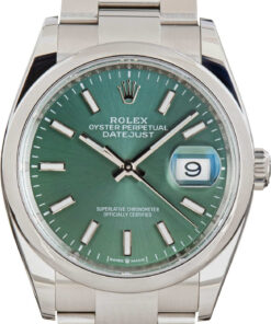 HandMade The Rolex Datejust 36 126200 Mint Green Dial