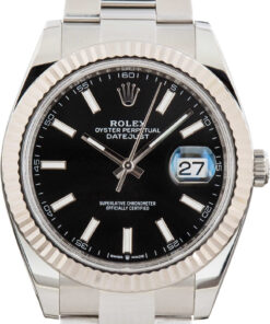 HandMade The Rolex Datejust 41 Ref 126334 Black Dial Oyster Band