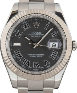 HandMade The Rolex Datejust II ref 116334 Black Roman Dial
