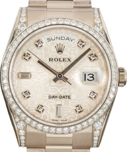 HandMade The Rolex Day-Date 36 Ref 118389 Jubilee Diamond Dial