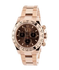 Alternative view of HandMade The Rolex Daytona Ref 126505 18k Everose Gold Chocolate Dial