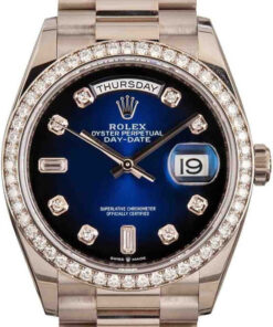 HandMade The Rolex Day-Date President 128349 Diamond Dial & Bezel